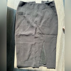 Black pencil skirt White House Black Market Sz 2